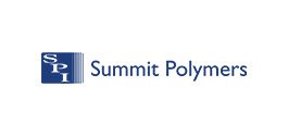SPI Summit Polymers logo in blue