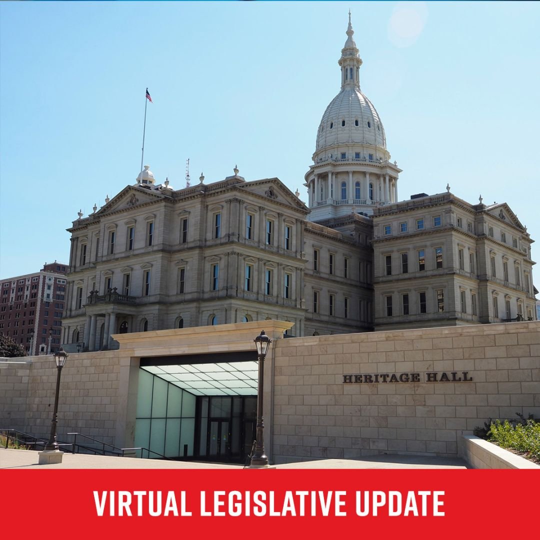 A photo of the Michigan Capital building in Lansing