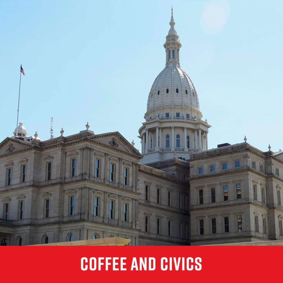 photo of the State of Michigan Capital building in Lansing, Michigan